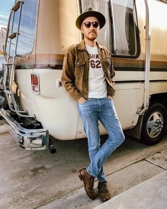 Comment porter un chapeau olive pour un style decontractés quand il fait chaud