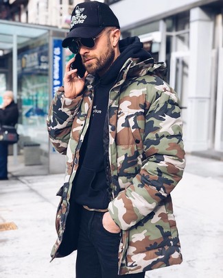 Comment porter une veste olive pour un style relax quand il fait froid
