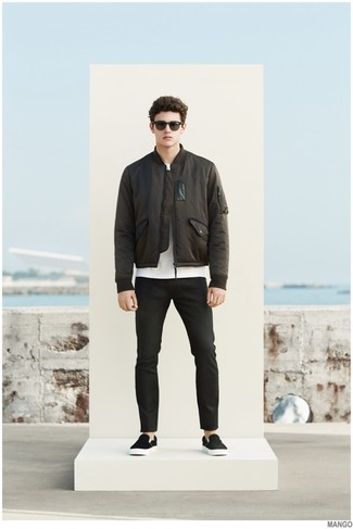 Comment porter une veste olive pour un style decontractés au printemps