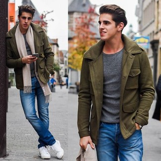 Comment porter un veste militaire olive
