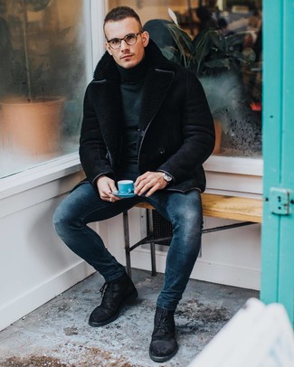 Comment porter un pull olive en hiver