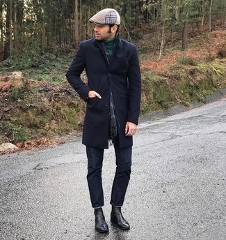 Comment porter un pull olive en hiver