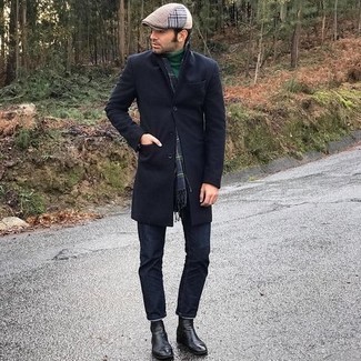 Comment porter un pull olive en hiver