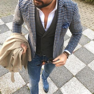 Comment porter un gilet olive