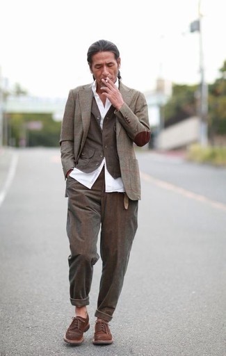 Comment porter un gilet olive