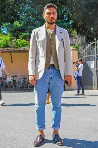 Comment porter un gilet olive