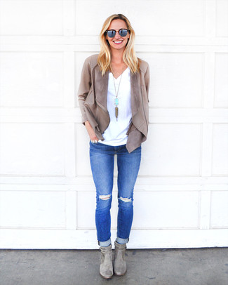 Comment porter une veste ouverte