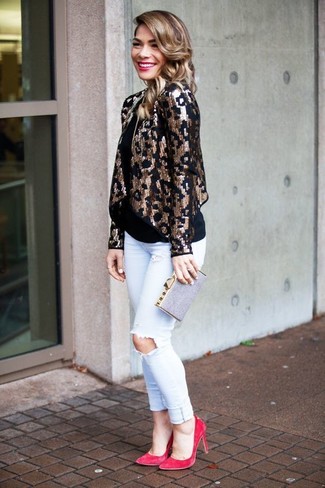 Comment porter un blazer orange pour un style decontractés
