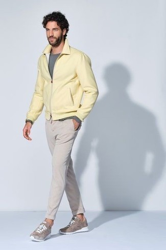 Comment porter une veste harrington orange