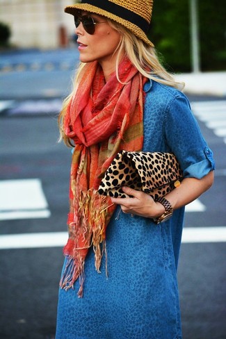 Comment porter un chapeau orange
