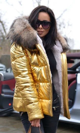 Comment porter une veste orange
