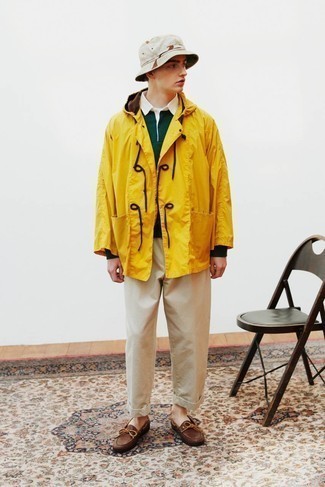 Comment porter une veste orange à l'adolescence