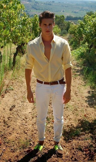 Comment porter une chemise orange
