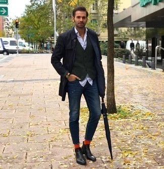 Comment porter des chaussettes orange pour un style decontractés quand il fait frais