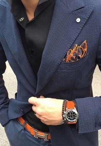 Comment porter une montre orange