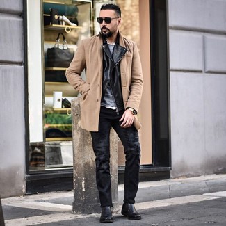 Comment porter une montre orange pour un style decontractés quand il fait frais