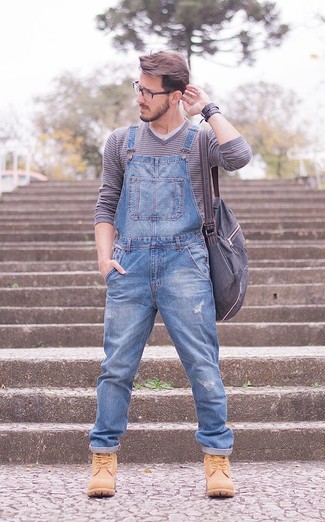 Comment porter une salopette pour homme