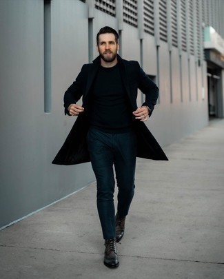 Comment porter un pardessus avec des bottes brogue