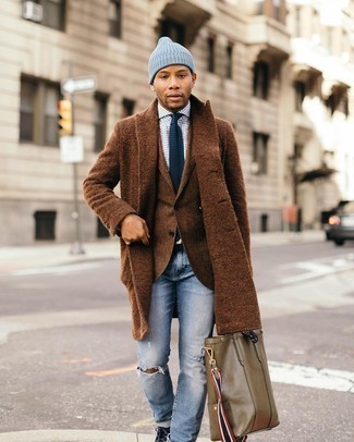 Comment porter un pardessus pour un style decontractés en hiver