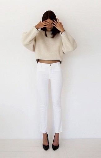 Comment porter un pull surdimensionné avec un jean