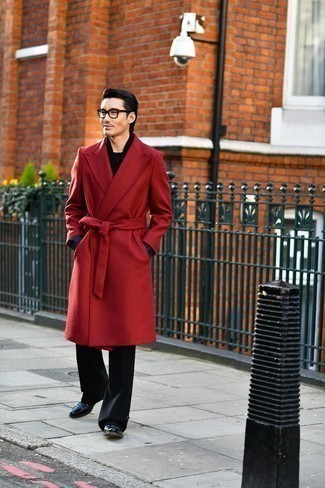 Manteau rouge Brooks