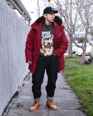 Comment porter une parka avec un jean
