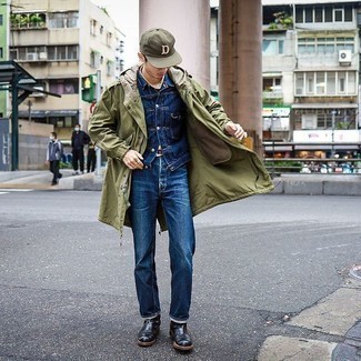 Comment porter une parka avec un jean
