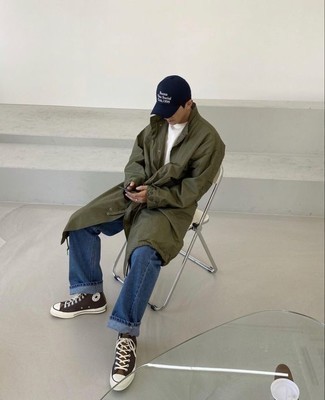 Comment porter une parka avec un jean