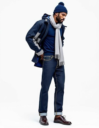 Comment porter une parka avec un jean