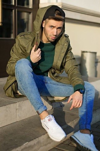 Comment porter une parka avec un jean