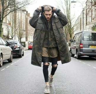 Comment porter une parka avec un jean quand il fait froid