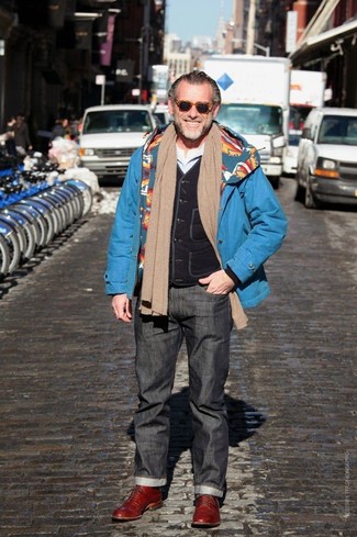Comment porter une parka avec un jean
