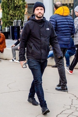 Comment porter une parka avec un jean
