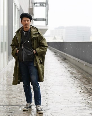 Comment porter une parka avec un jean