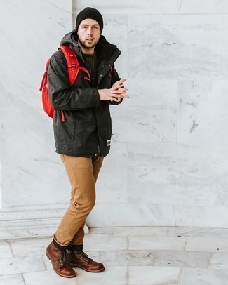 Comment porter une parka avec un jean