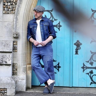 Comment porter un jean à patchwork quand il fait chaud à 30 ans