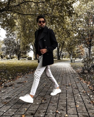 Comment porter un caban avec des baskets basses