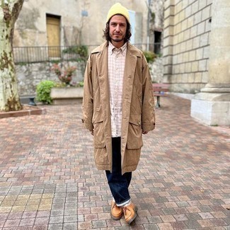 Comment porter une chemise à manches longues en vichy rose