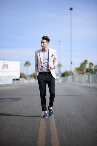Comment porter une veste rose pour un style chic decontractés