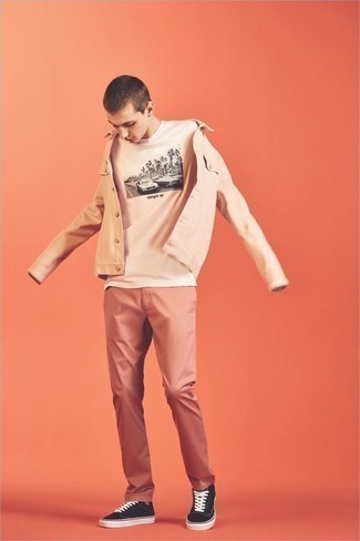 Comment porter une veste rose pour un style decontractés à l'adolescence