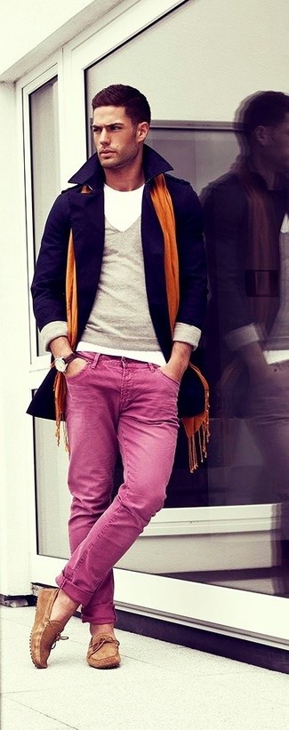 Comment porter un pantalon rose pour homme