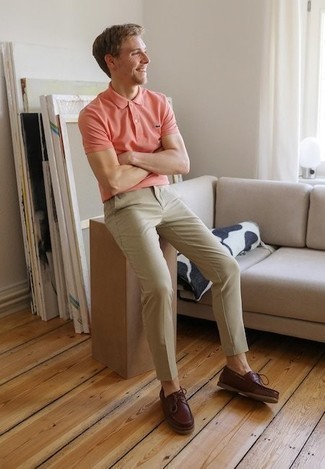 Comment porter un polo rose homme