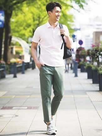 Comment porter un polo rose homme