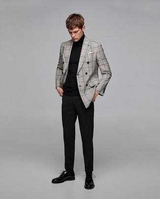 Comment porter un blazer croisé écossais
