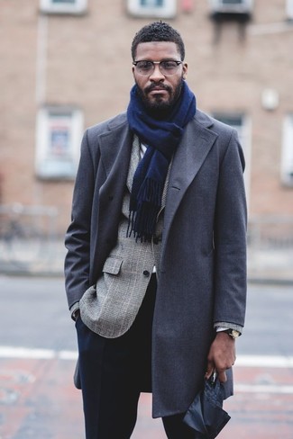 Comment porter une veste écossaise quand il fait froid