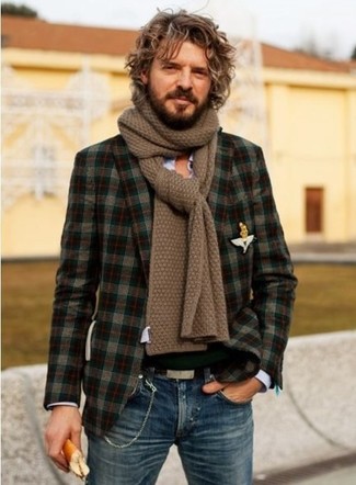 Comment porter une veste écossaise pour un style chic decontractés