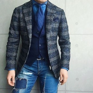 Comment porter une veste écossaise pour un style decontractés quand il fait chaud