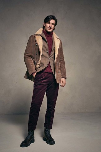 Comment porter une veste écossaise quand il fait froid