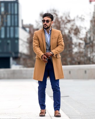 Comment porter une veste écossaise quand il fait froid