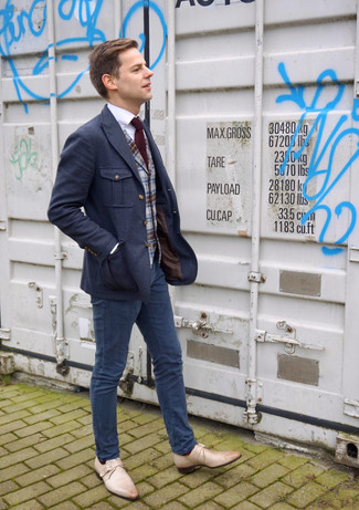 Comment porter un manteau en laine écossais en automne